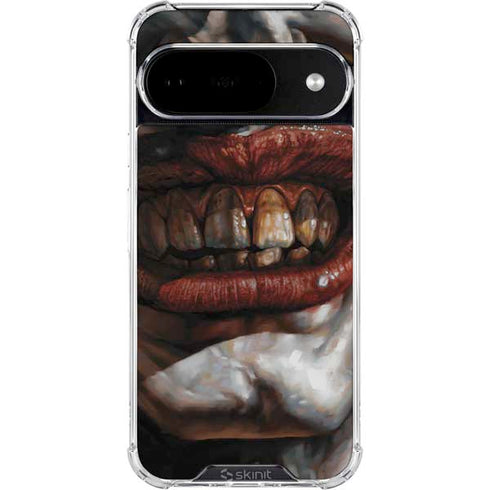 DC Comics Joker Graphic Novel Cover 2008 Art by Lee Bermejo Google Pixel 10 Clear Case
